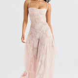 Noémia - Vestido longo elegante para casamentos e eventos