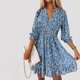 Maria - Vestido Floral de Primavera