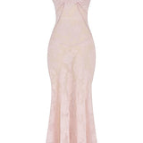 Noémia - Vestido longo elegante para casamentos e eventos