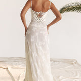 Noémia - Vestido longo elegante para casamentos e eventos