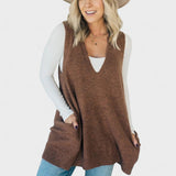 Roberta - Colete de malha aconchegante