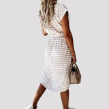 Violeta - Vestido às Riscas