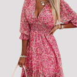 Maria - Vestido Floral de Primavera