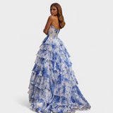 Olívia – Vestido de Gala Florido