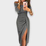 Mena - Vestido elegante sem ombros