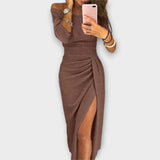 Mena - Vestido elegante sem ombros