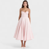 Júlia - Vestido Largo de Primavera