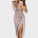 Mena - Vestido elegante sem ombros