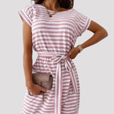 Violeta - Vestido às Riscas