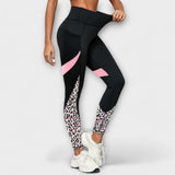 Carmo - Leggings de cintura alta com estampado de leopardo