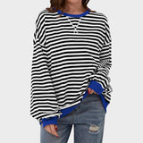 Vânia - Camisola casual de manga comprida