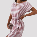 Violeta - Vestido às Riscas