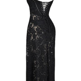 Noémia - Vestido longo elegante para casamentos e eventos