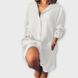 Raquel - Blusa de linho casual