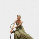 Melissa - Vestido Midi Plissado