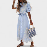 Luísa - Vestido Longo de Primavera