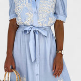 Luísa - Vestido Longo de Primavera