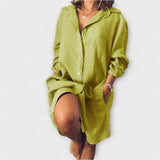 Raquel - Blusa de linho casual