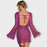 Constança - Vestido de lantejoulas